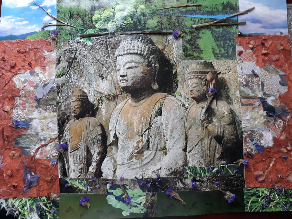 Wall of Buddhas
